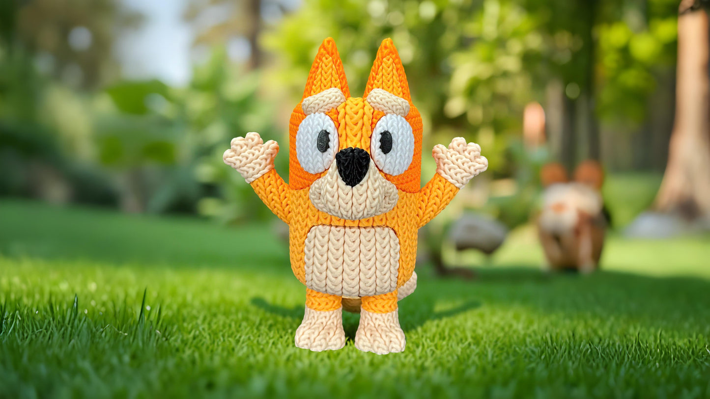 Knitted / Crochet Bluey