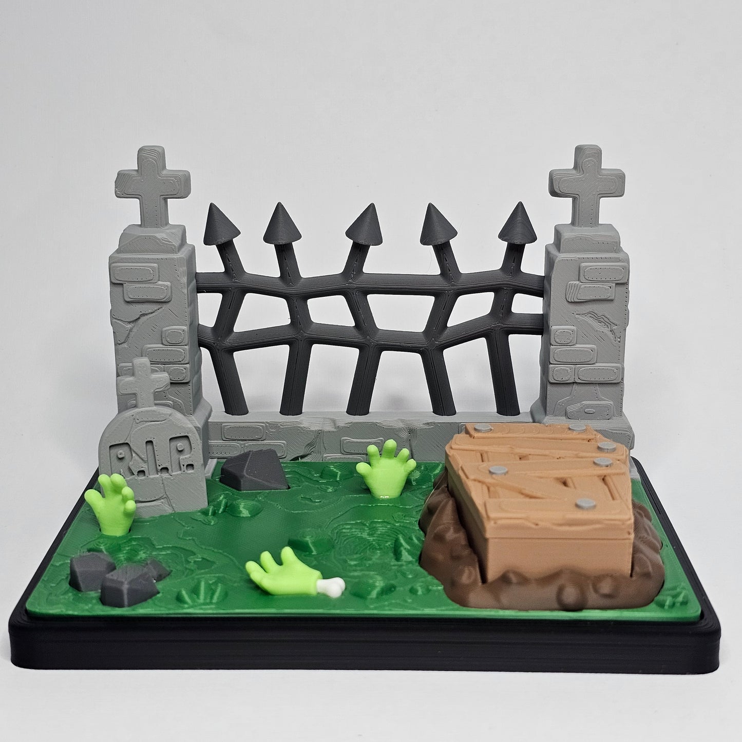 Mini Spooky Graveyards