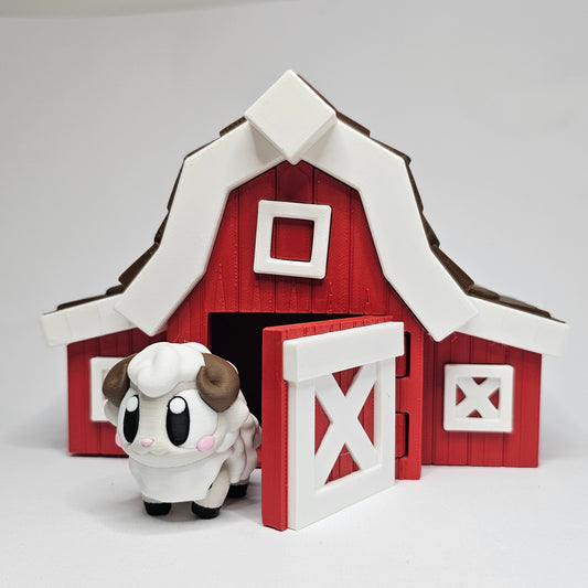 Farm Pocket Pet with Barn Biome