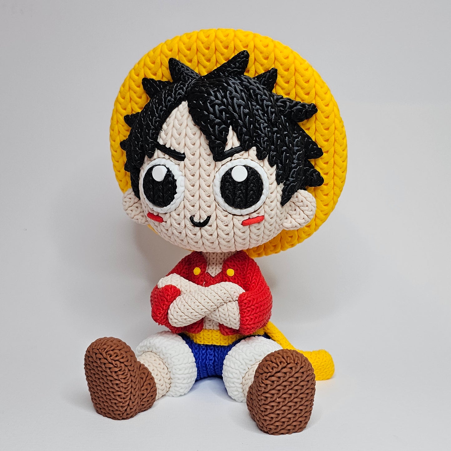 Knitted / Crochet One Piece Straw Hat Pirates