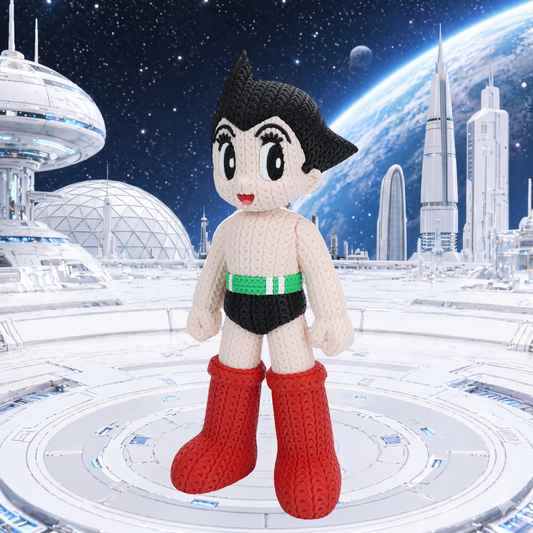 Knitted / Crochet Astro Boy