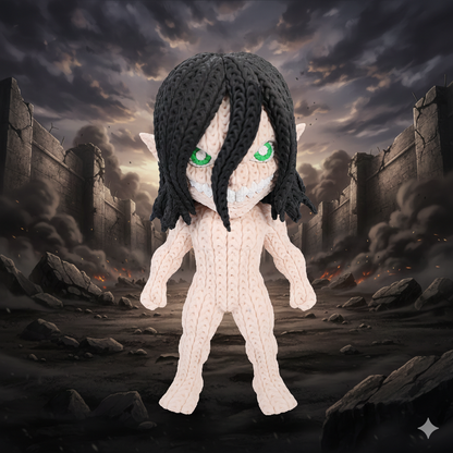 Knitted / Crochet Attack on Titan Crew