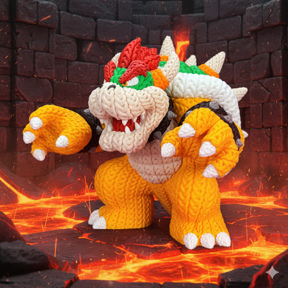 Knitted / Crochet Super Mario Crew