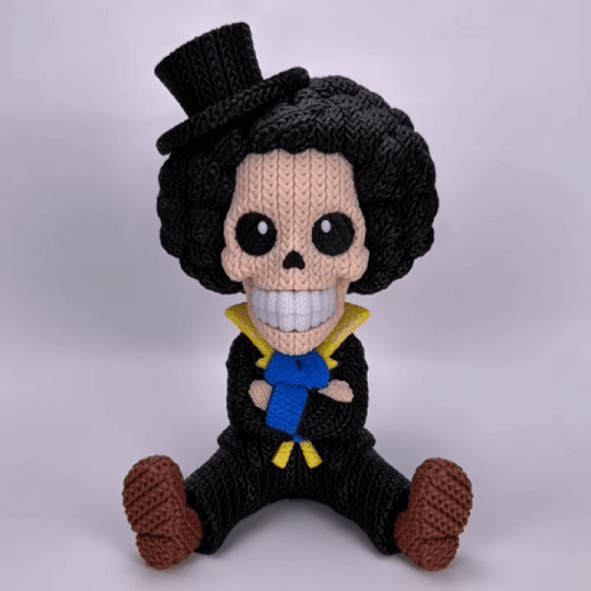 Knitted / Crochet One Piece Straw Hat Pirates