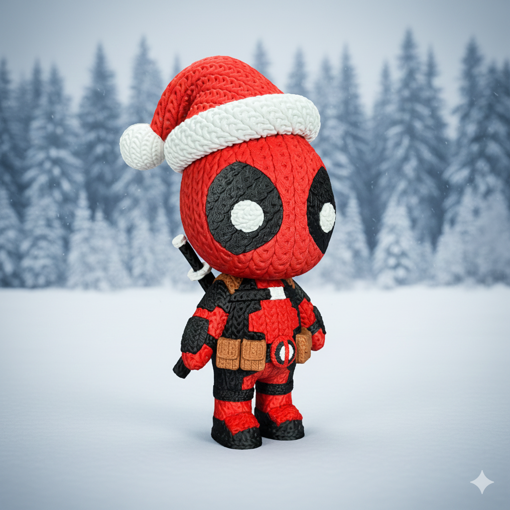 Knitted / Crochet Deadpool