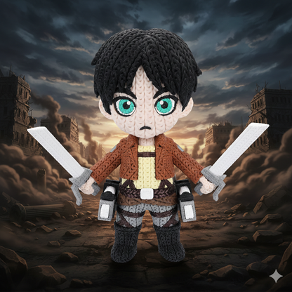 Knitted / Crochet Attack on Titan Crew