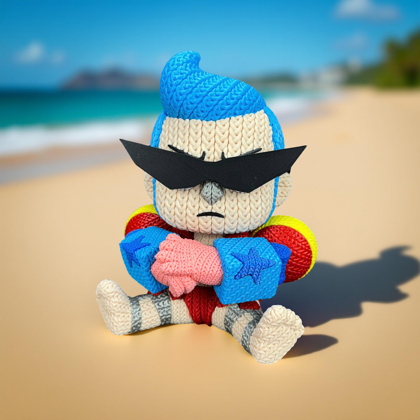 Knitted / Crochet One Piece Straw Hat Pirates