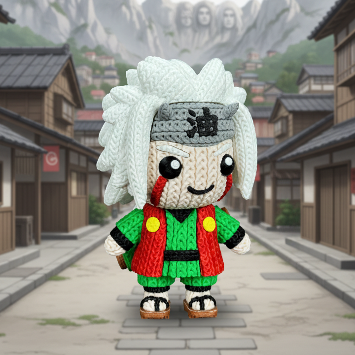 Knitted / Crochet Naruto Crew