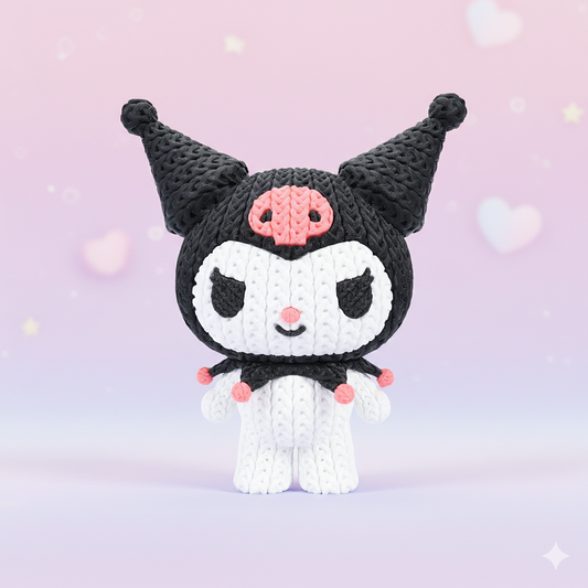 Knitted / Crochet Kuromi