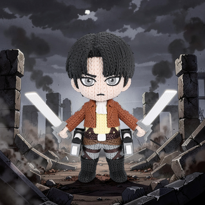 Knitted / Crochet Attack on Titan Crew