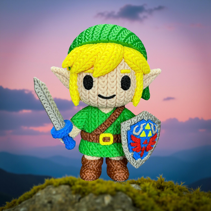 Knitted / Crochet Link & Zelda