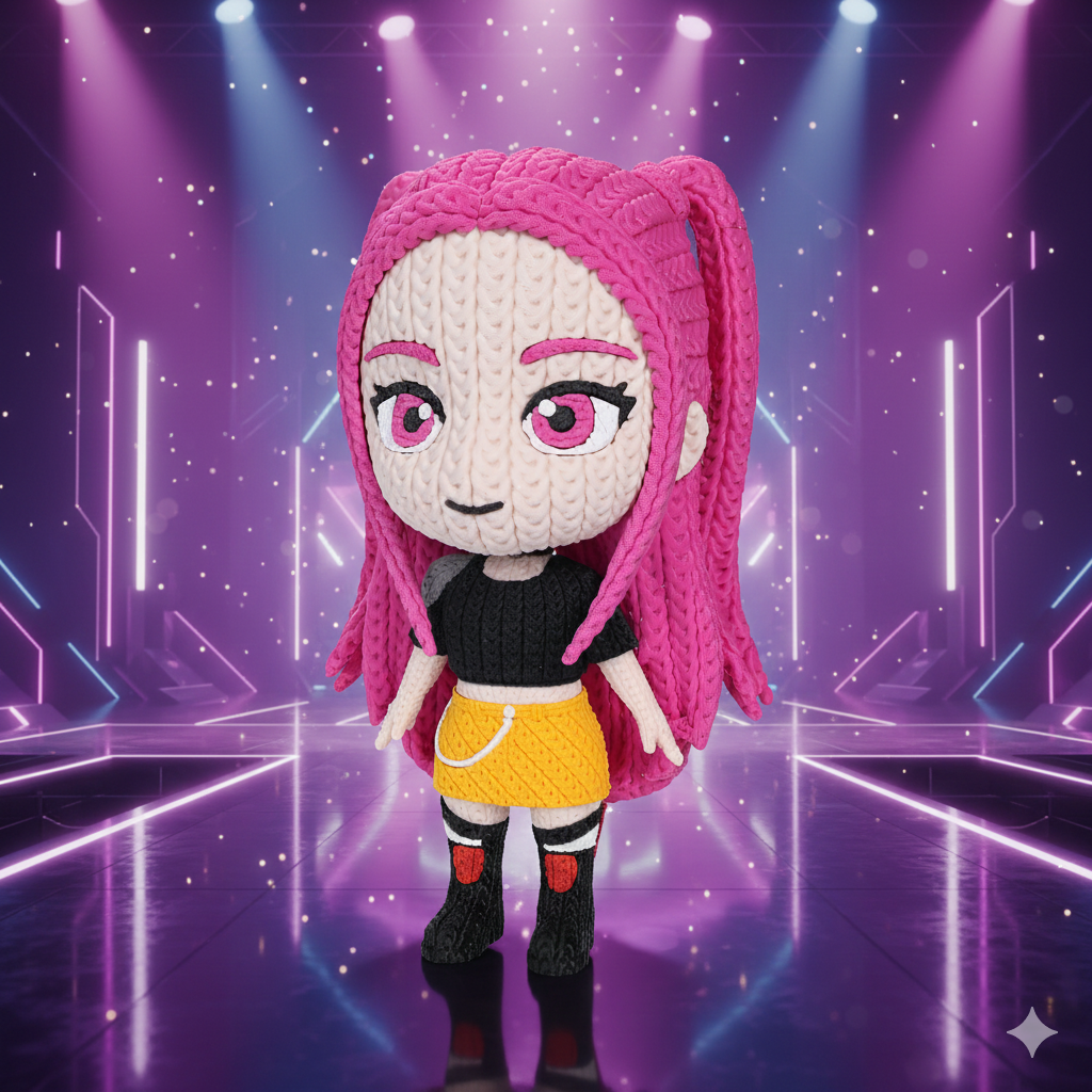 Knitted / Crochet K-pop Demon Hunter Crew
