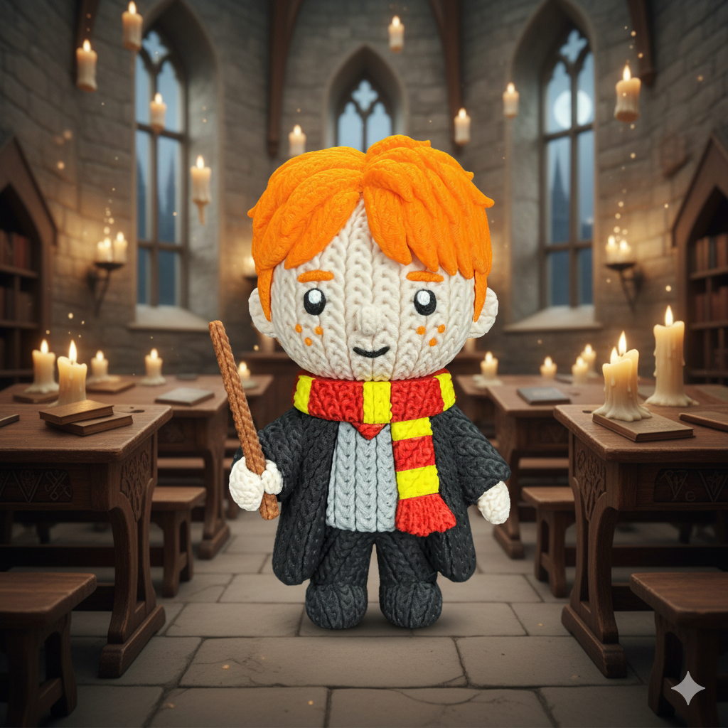 Knitted / Crochet Hogwarts Crew