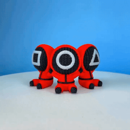Knitted / Crochet Squid Game Soldiers