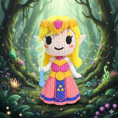 Knitted / Crochet Link & Zelda