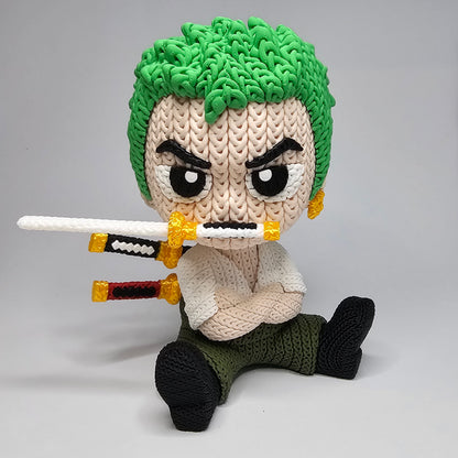 Knitted / Crochet One Piece Straw Hat Pirates