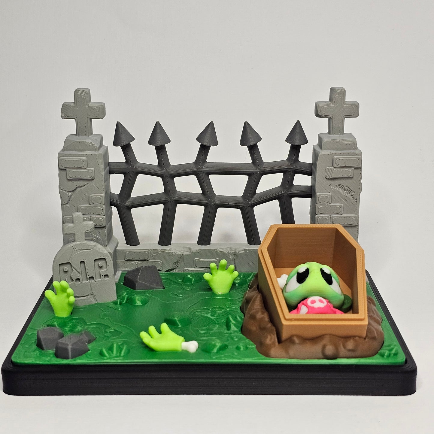Mini Spooky Graveyards