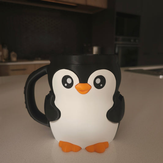 Pebbles - the Penguin Ice Cream Pint Holder
