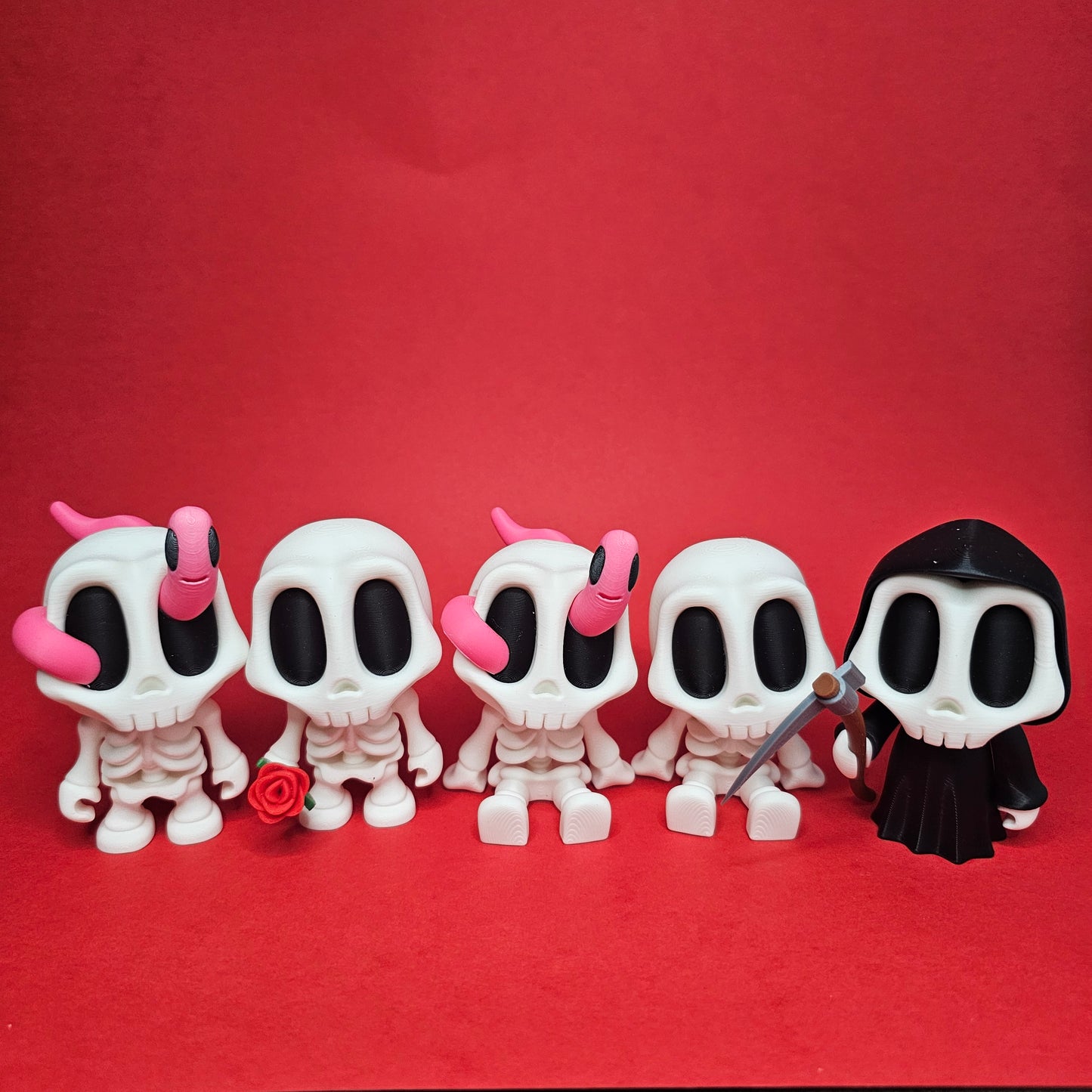 Skeleton and Reaper - Blob Skeleton Collection