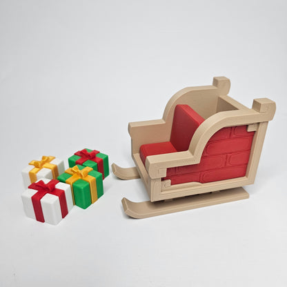 Santa & Sleigh Set