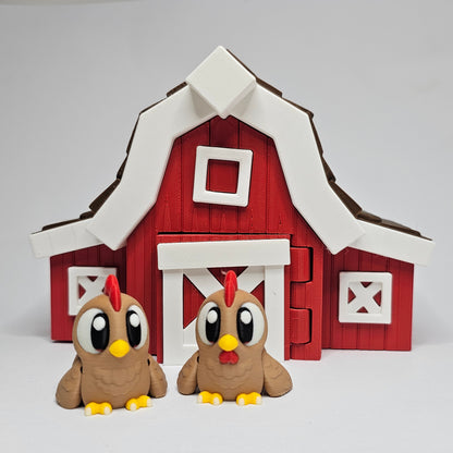 Farm Pocket Pet with Barn Biome