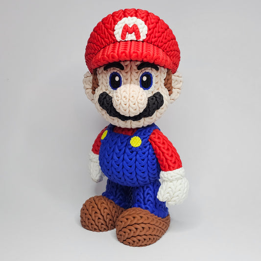 Knitted / Crochet Super Mario Crew
