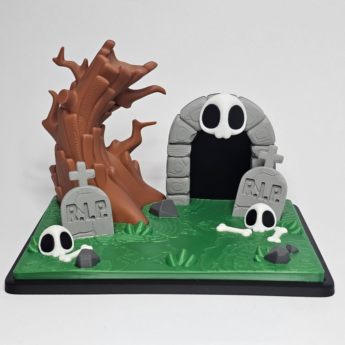 Mini Spooky Graveyards
