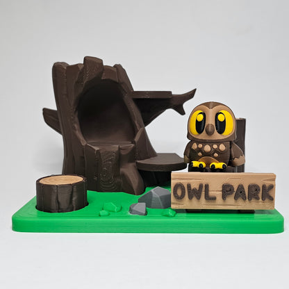 Owl Pocket Pet & Owl Park Biome