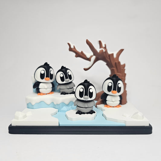 Penguin Pocket Pet and Winter Set