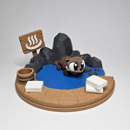 Otter Pocket Pet with Onsen Hot Pool