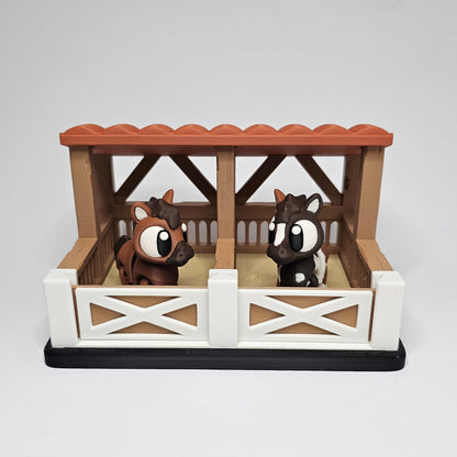 Horse Pocket Pet with Stable Biome