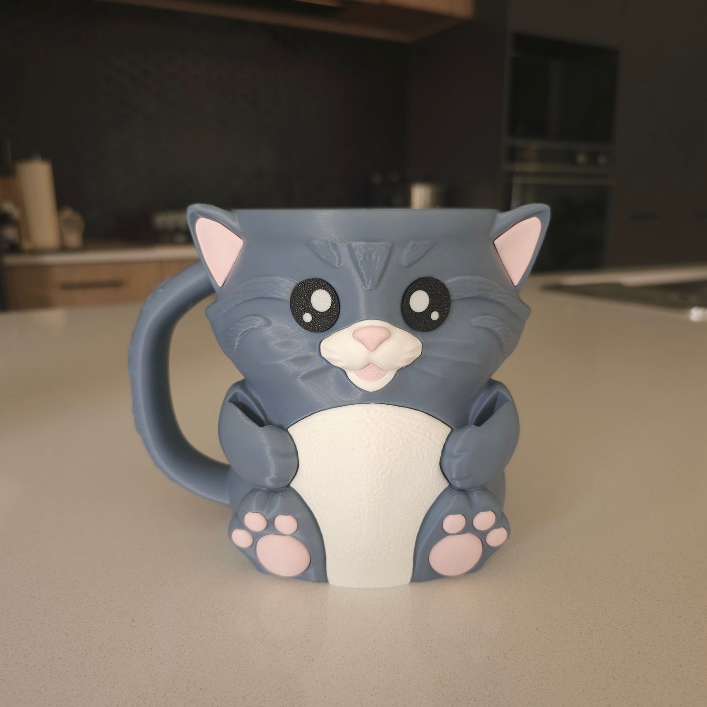 Cuddles -  the Cat Ice Cream Pint Holder