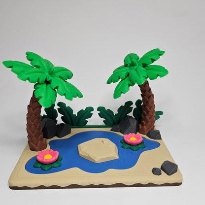Flamingo Pocket Pet with Oasis Biome